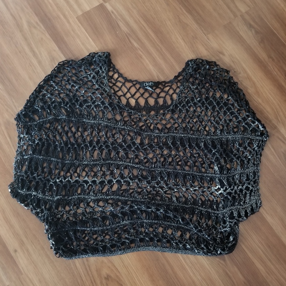 Sparkly Black Sweater